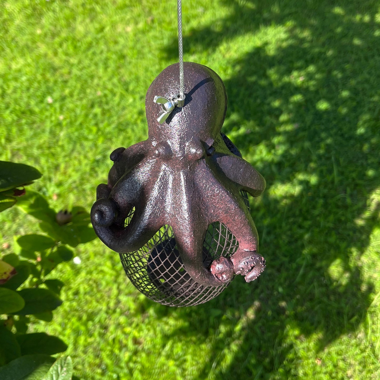 Hanging Octopus Shaped Nut Bird Feeder