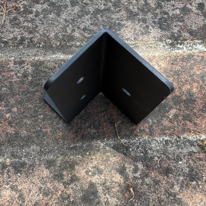 Surface Mounted Fence Post Support Brackets for Hard Ground (Pack of 8)