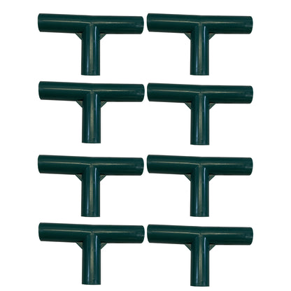 3 Way T Connector Fitting Part A for GFJ106 Walk in Greenhouse (Pack of 8)