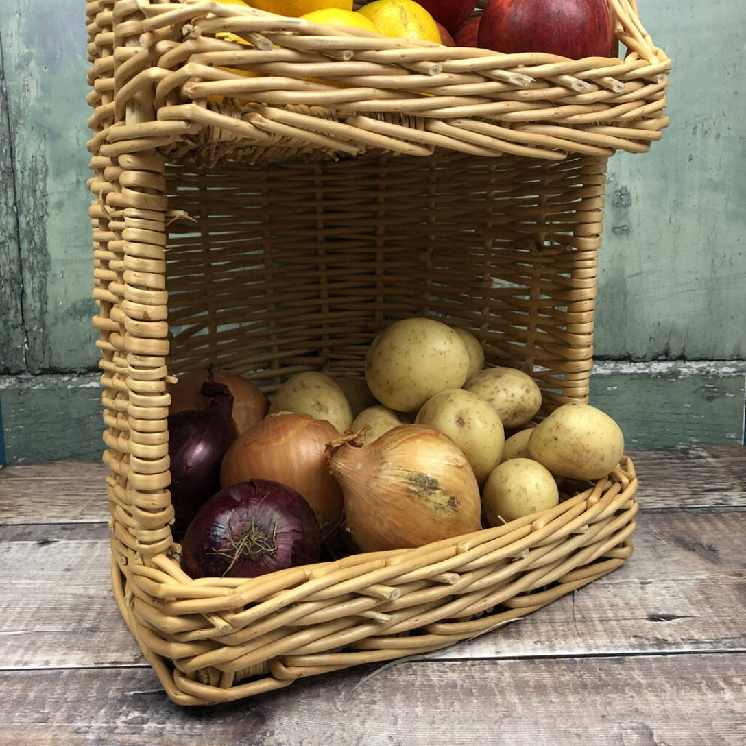 Wicker Willow Vegetable & Fruit Storage Basket