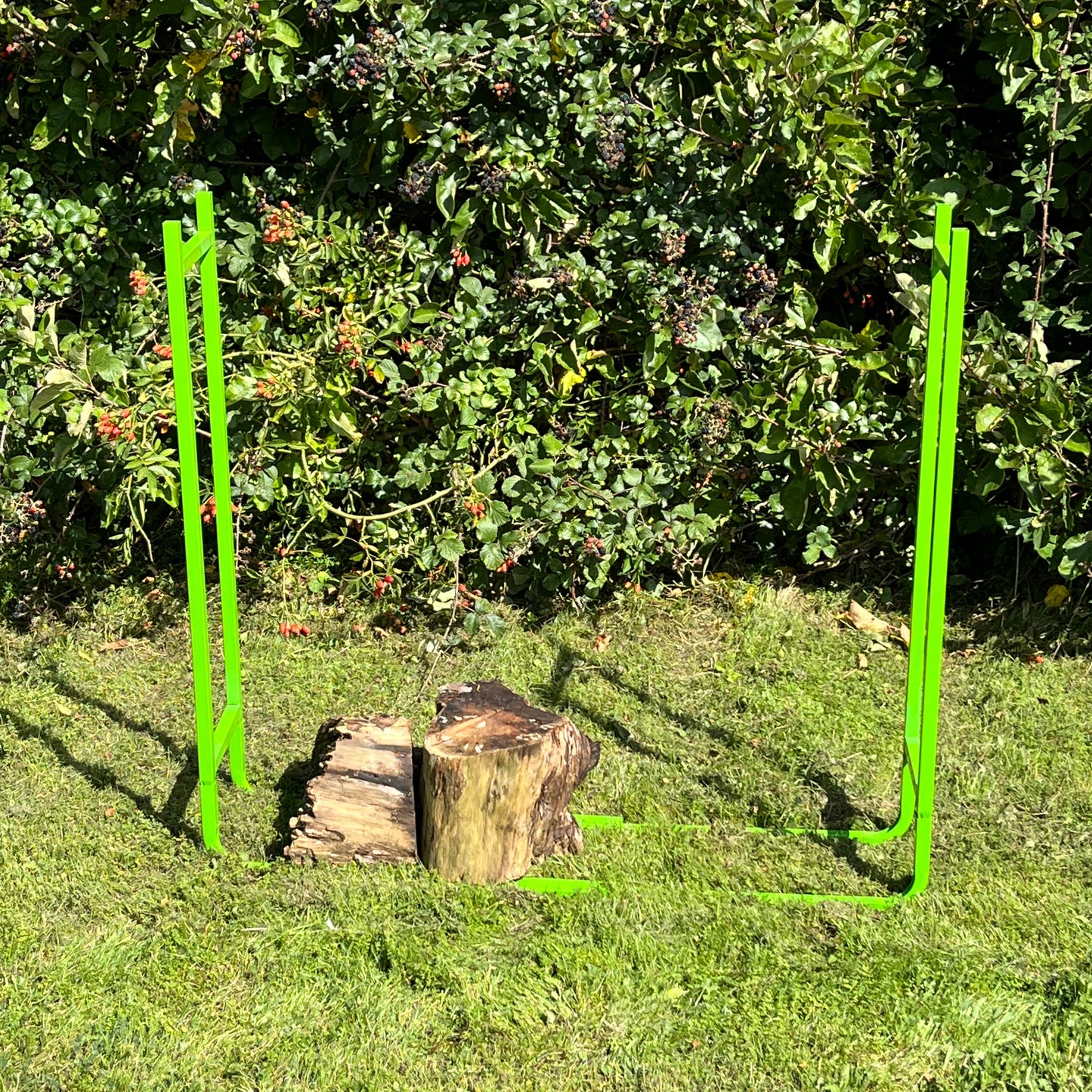 Metal Log Rack and Firewood Storage Tidy