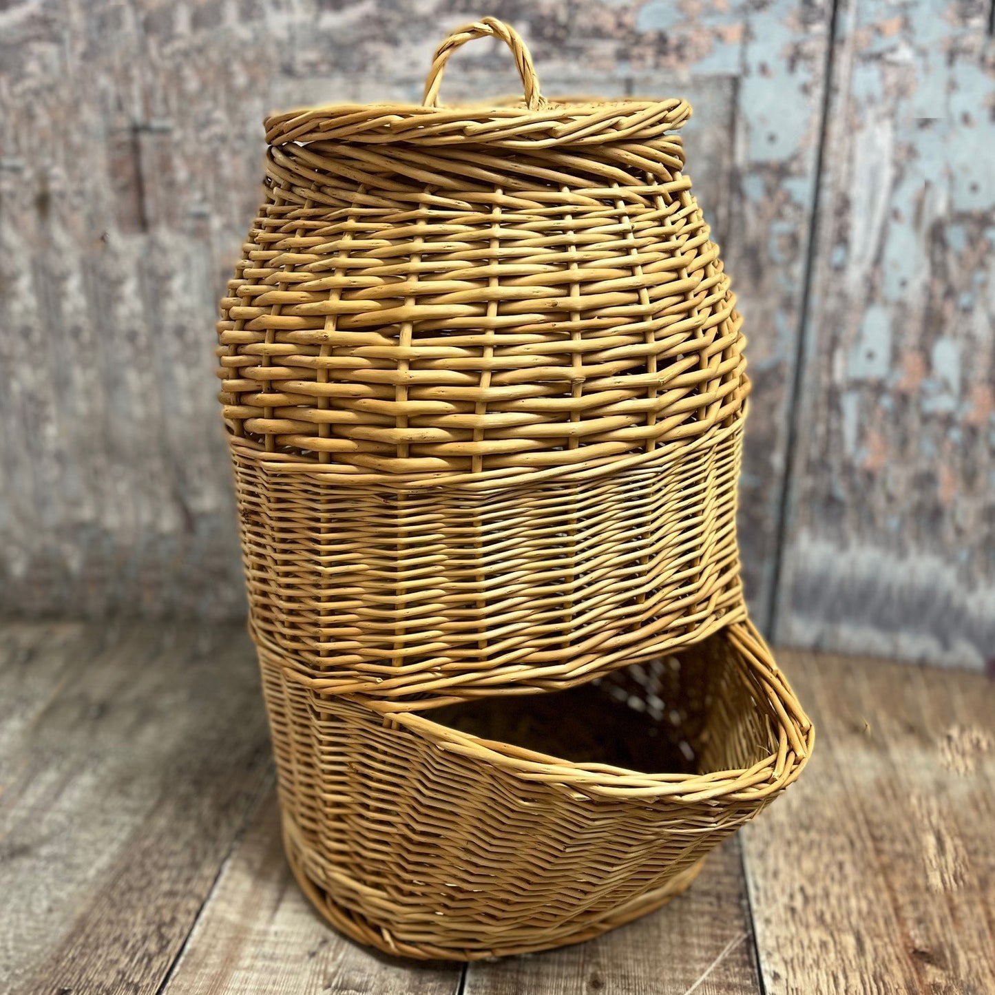 Willow Potato Storage Hopper Basket