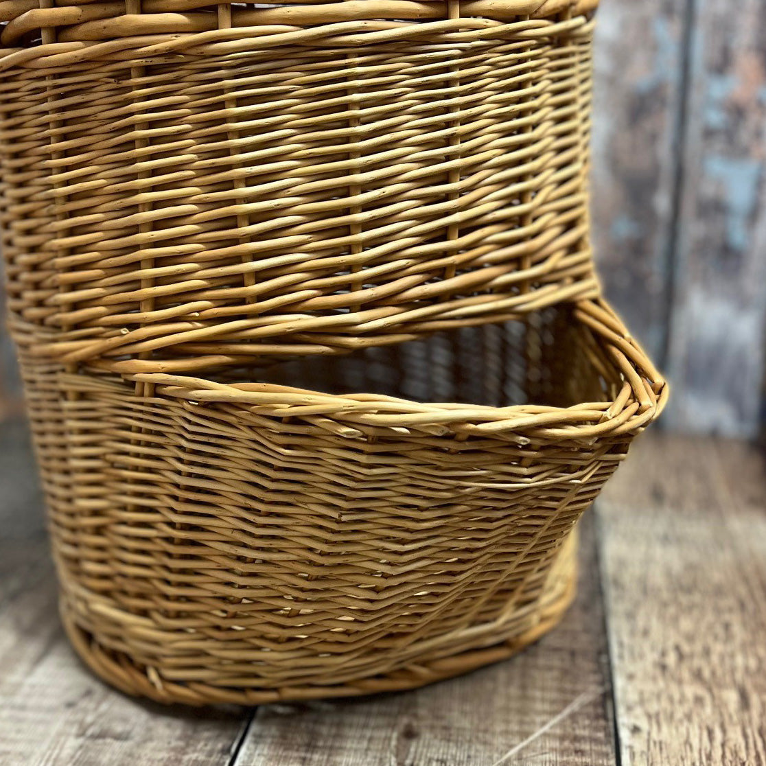 Willow Potato Storage Hopper Basket