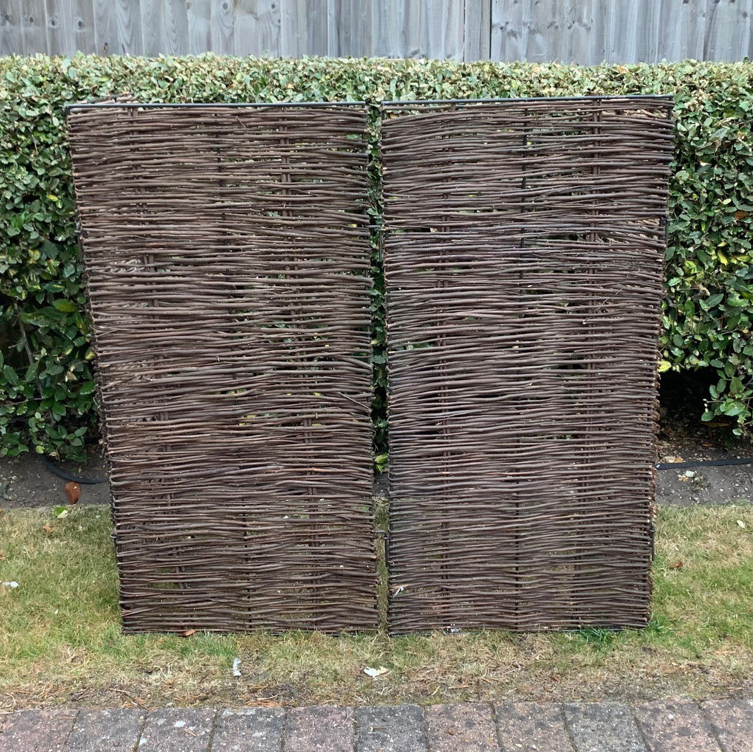 Willow Wheelie Bin Screen (Double)