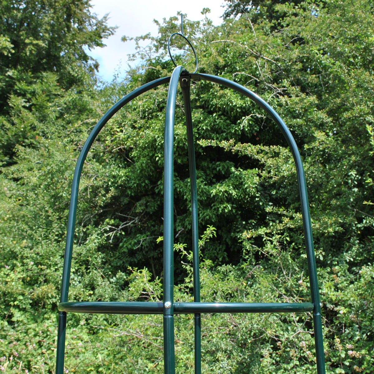 Set of 4 Metal Garden Obelisks