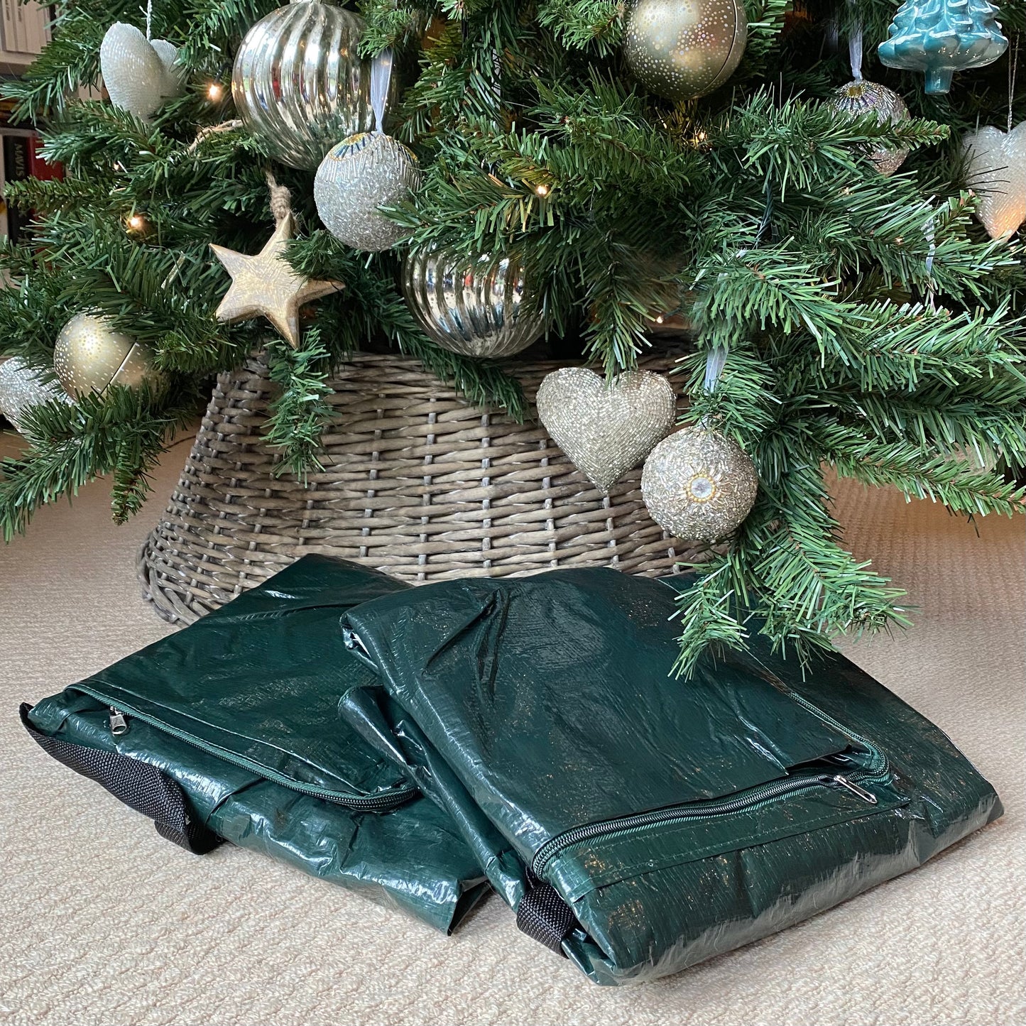 Artificial Christmas Tree Storage Bags (Set of 2)