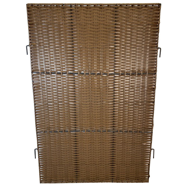 Side Panel For Double Rattan Wheelie Bin Screen GFH690