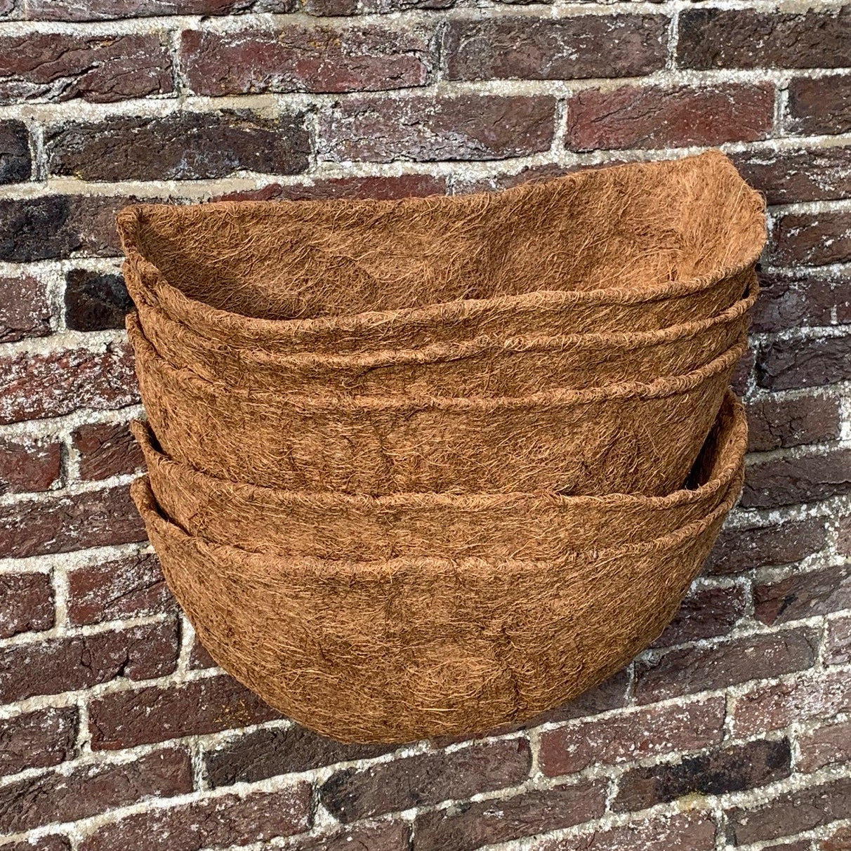 Pack of 5 Coco Wall Basket Planter Liner (50cm)