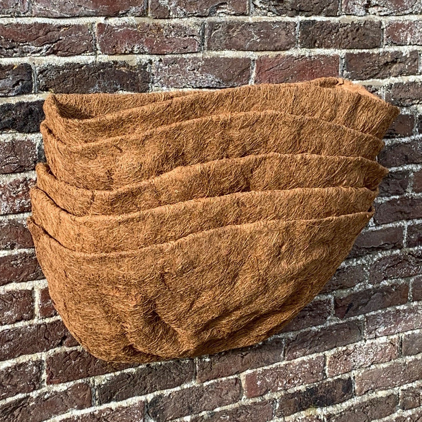 Pack of 5 Coco Wall Basket Planter Liner (60cm)