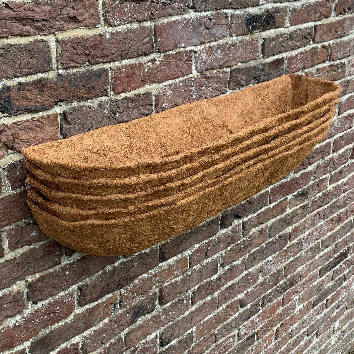 Pack of 5 Coco Wall Trough Planter Liner (75cm)