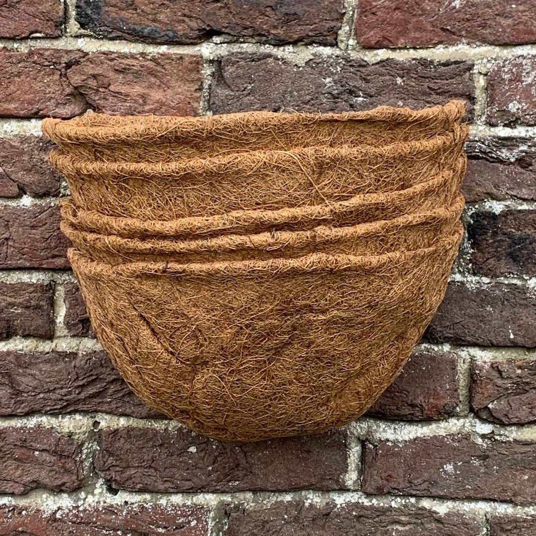 Pack of 5 Coco Wall Basket Planter Liner (30cm)