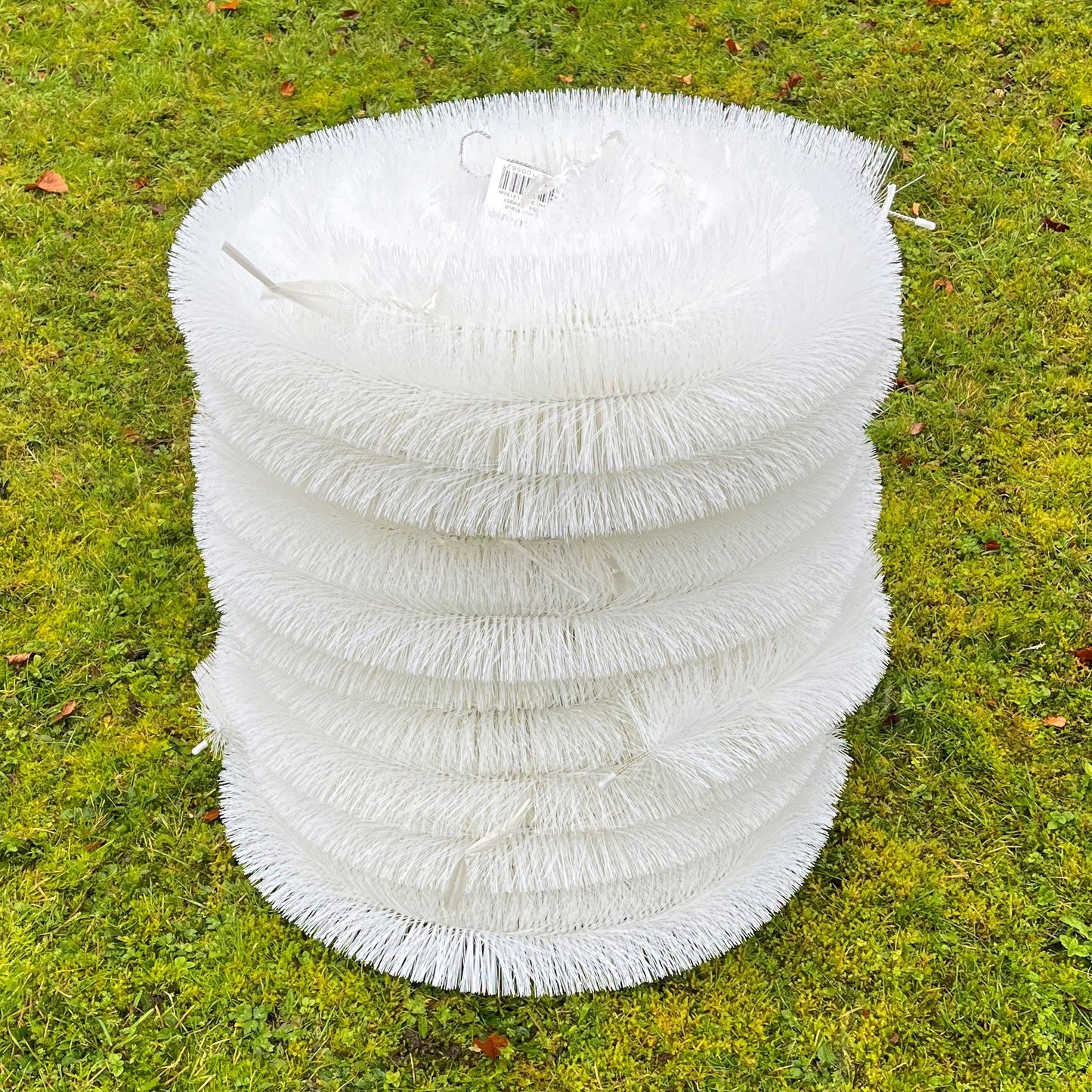 40m White Gutter Brush Leaf & Moss Guard