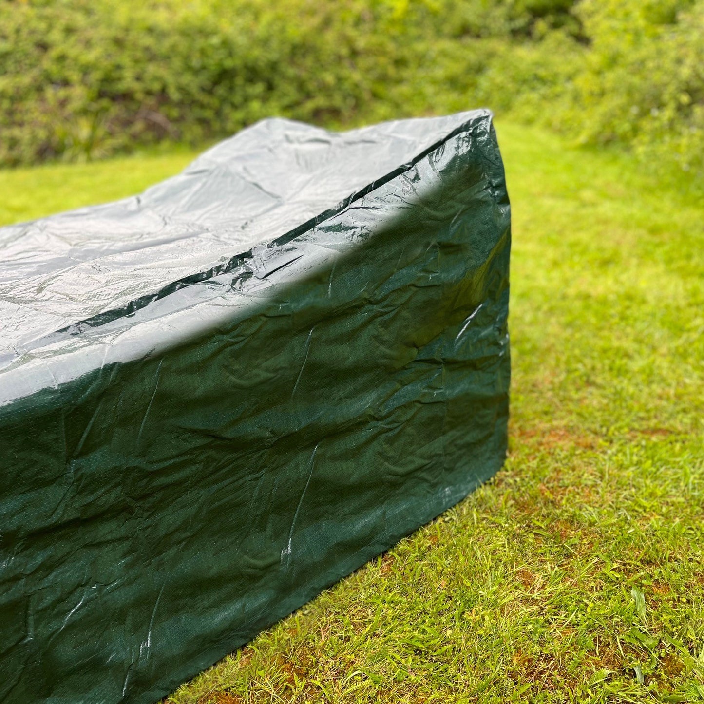 Waterproof Garden Sunbed Lounger Cover in Green (2.02m)