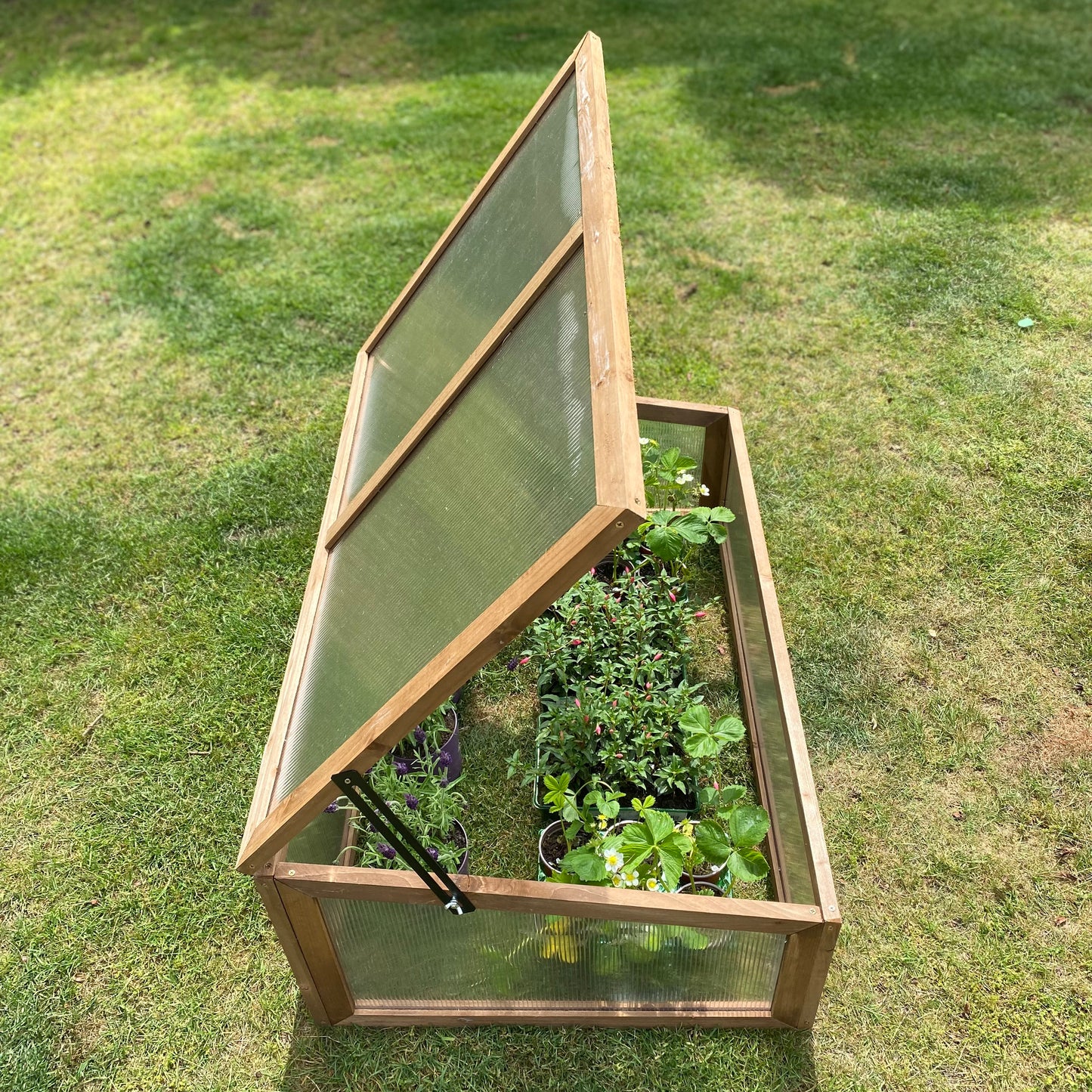 Wooden Framed Polycarbonate Coldframe