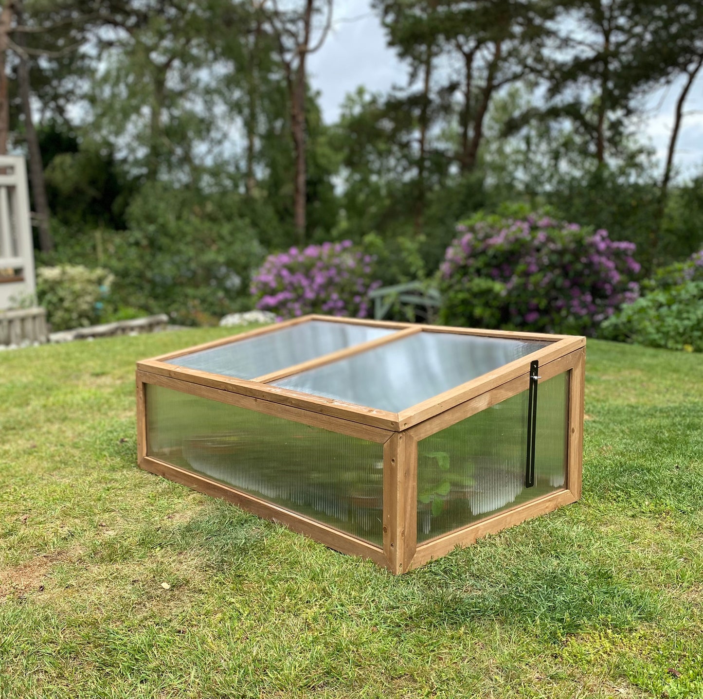 Wooden Framed Polycarbonate Coldframe