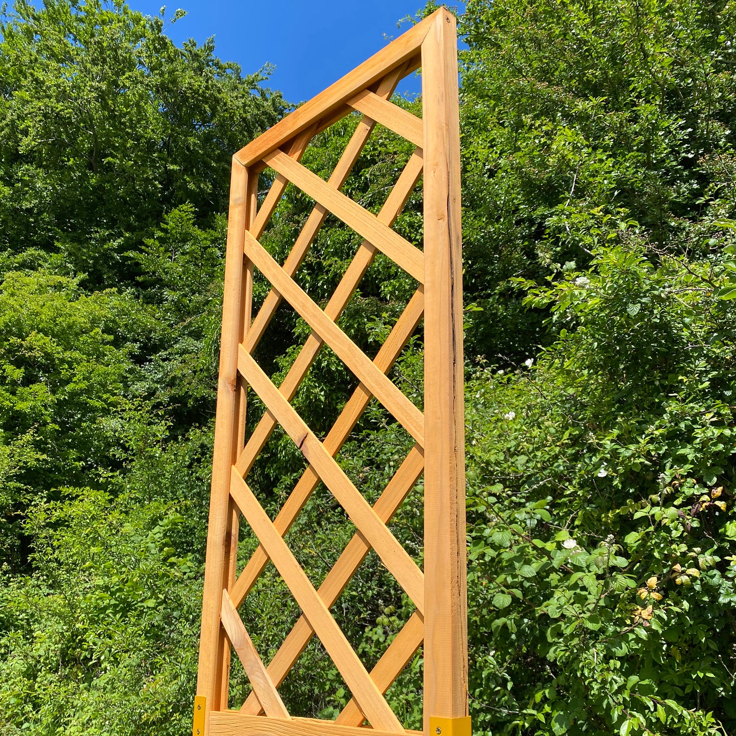 Square Wooden Garden Trellis Planter - Pack of 2