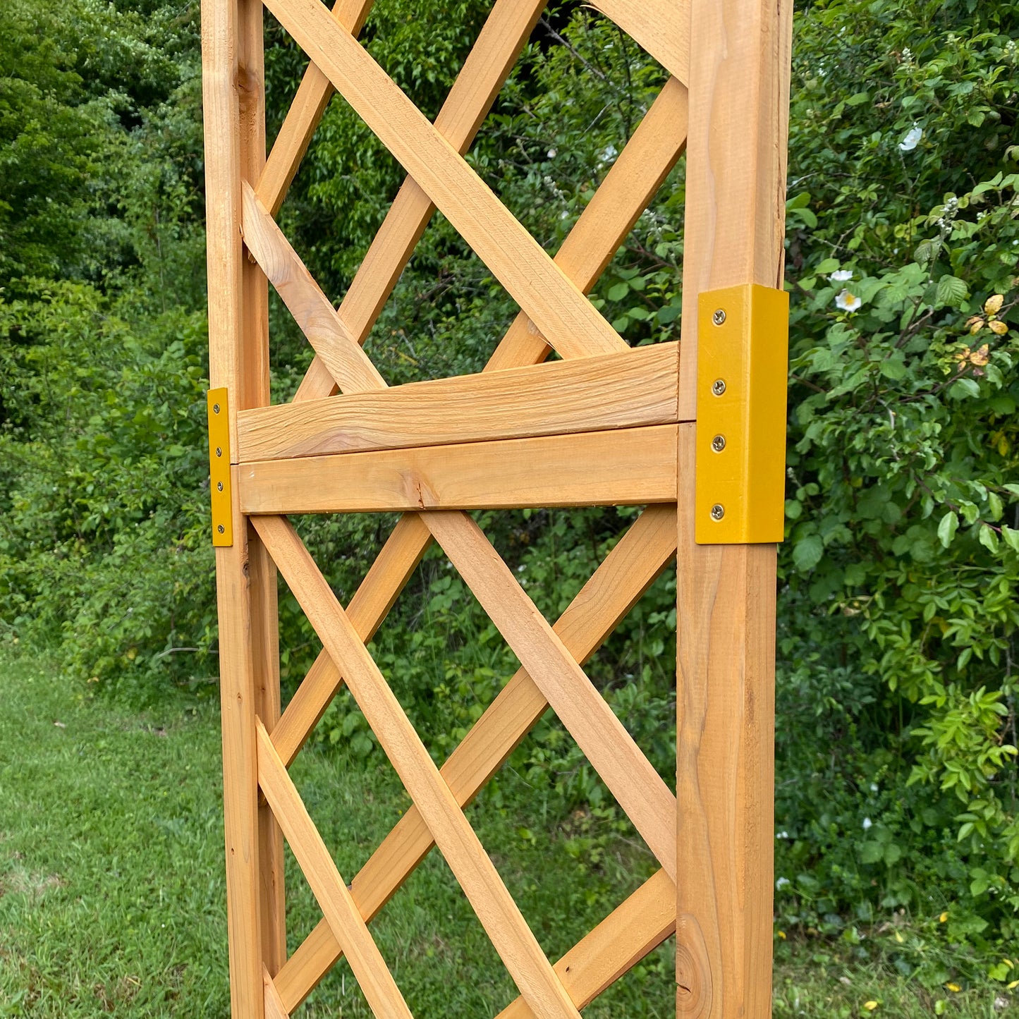 Square Wooden Garden Trellis Planter - Pack of 2