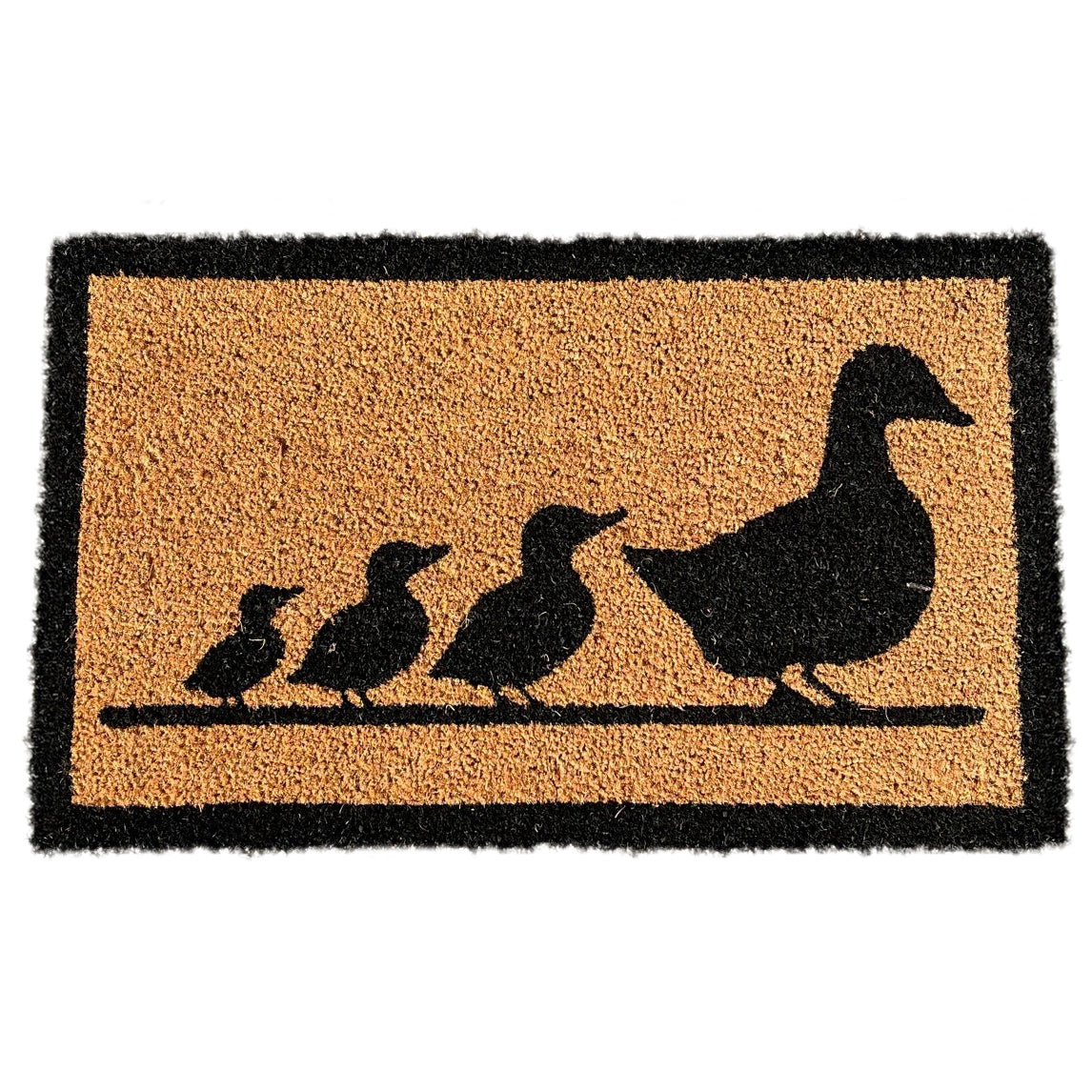 Duck Family Design Print Indoor & Outdoor Coir Doormat
