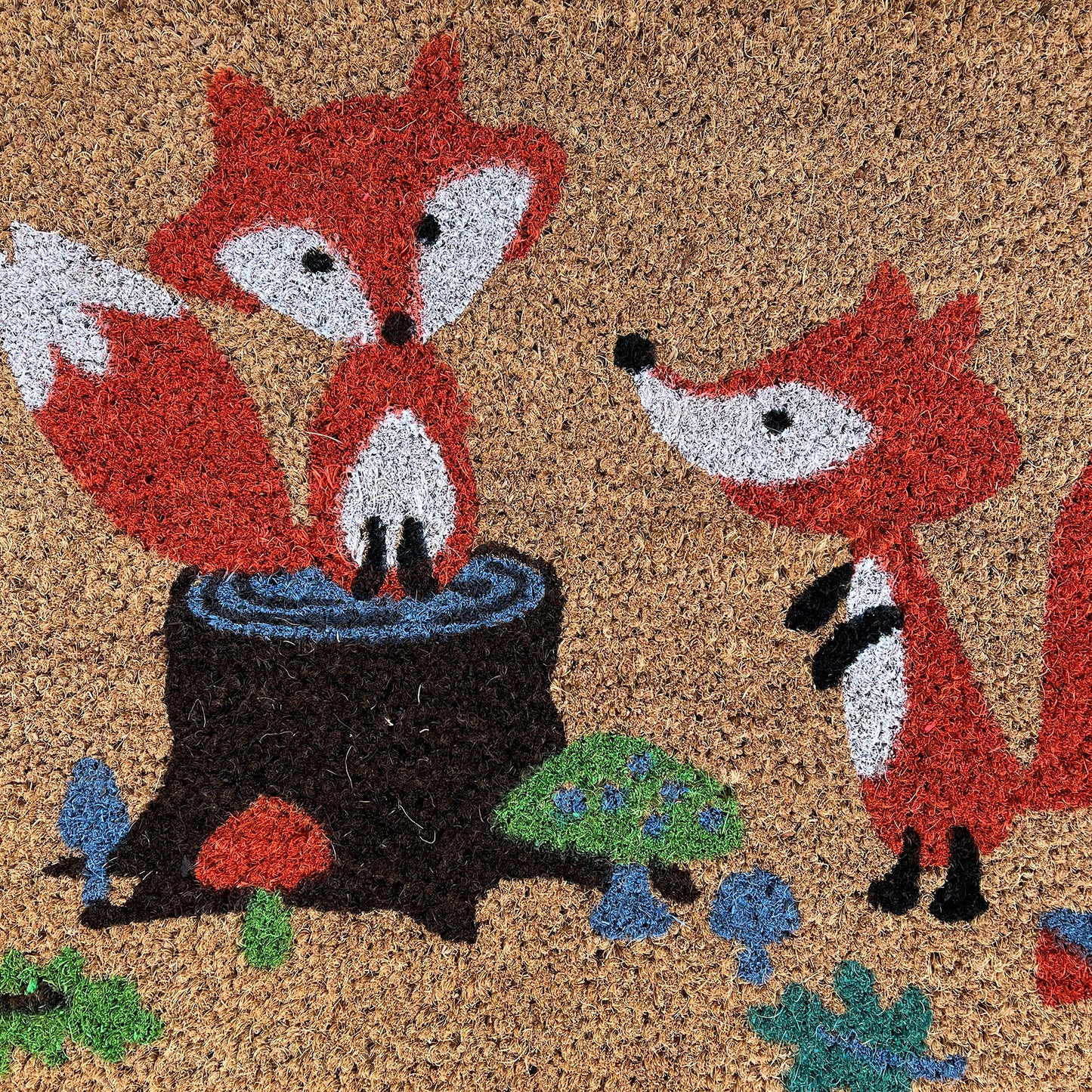 Woodland Fox Indoor & Outdoor Coir Doormat