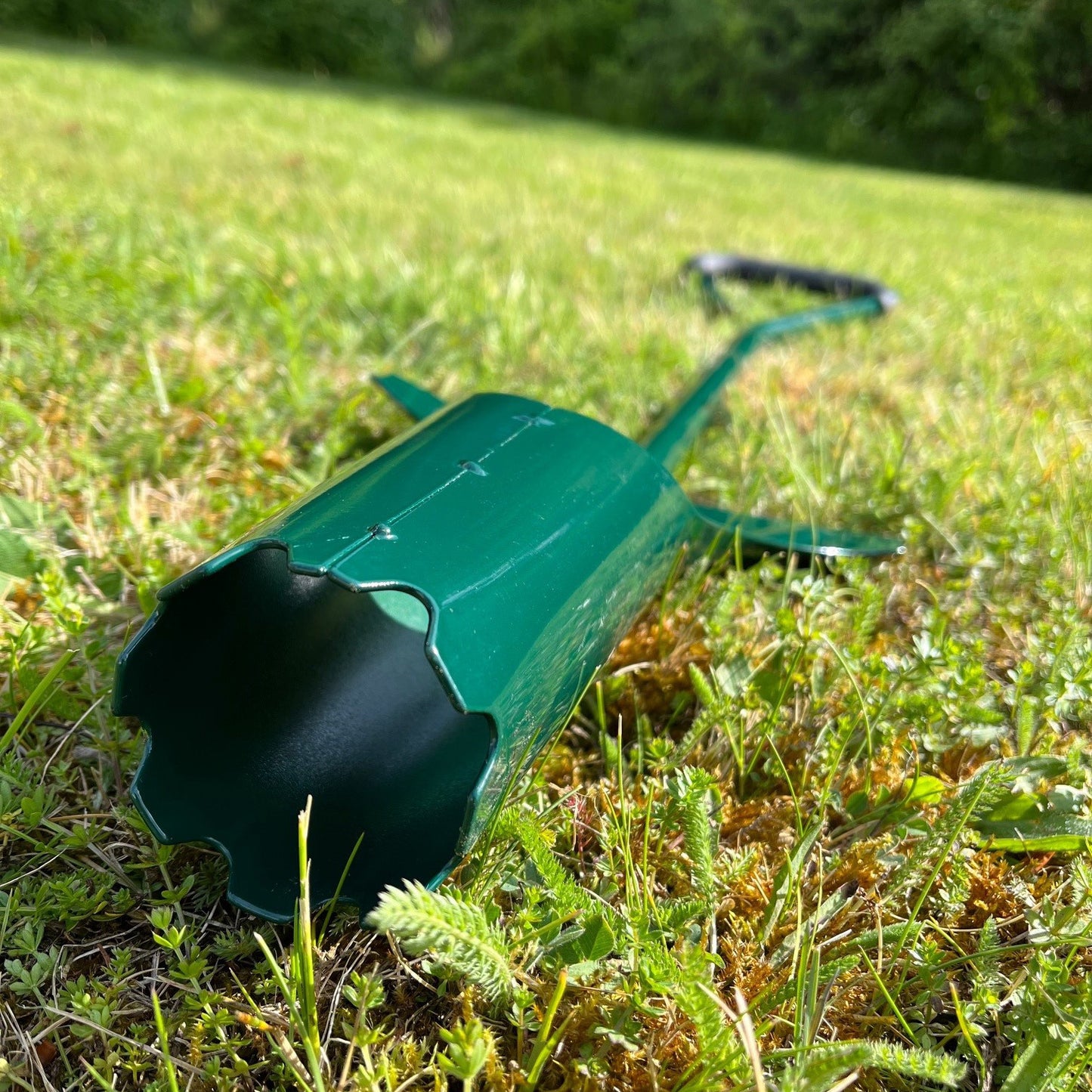 Long Handled Metal Garden Bulb Planter