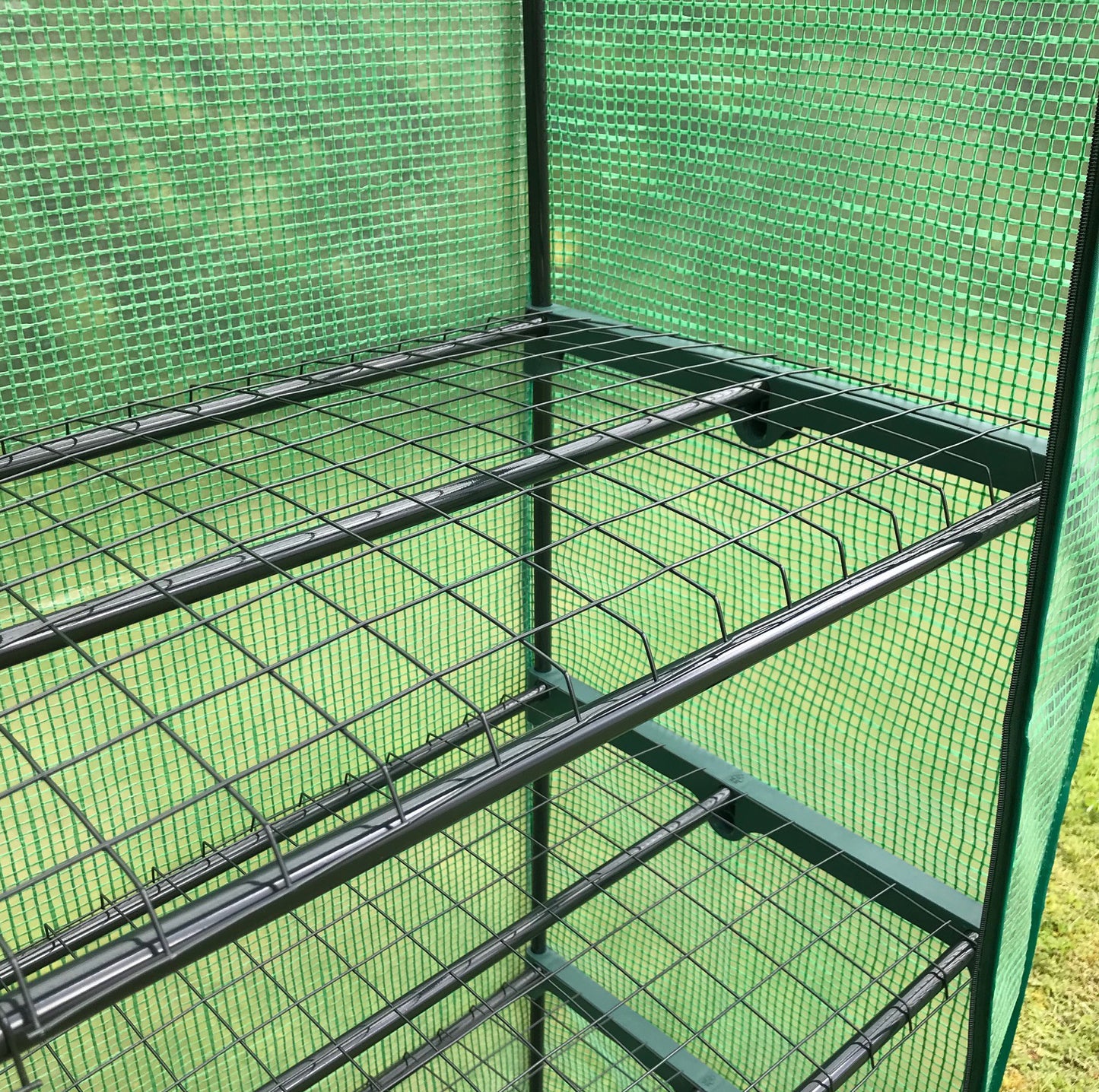 Extra Wide 4 Tier Reinforced Mini Greenhouse