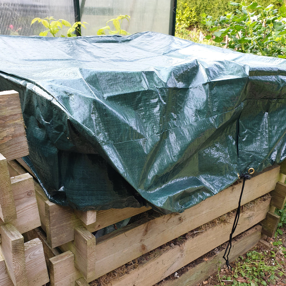 Cover for Wooden Slatted Composter (96cm x 96cm)