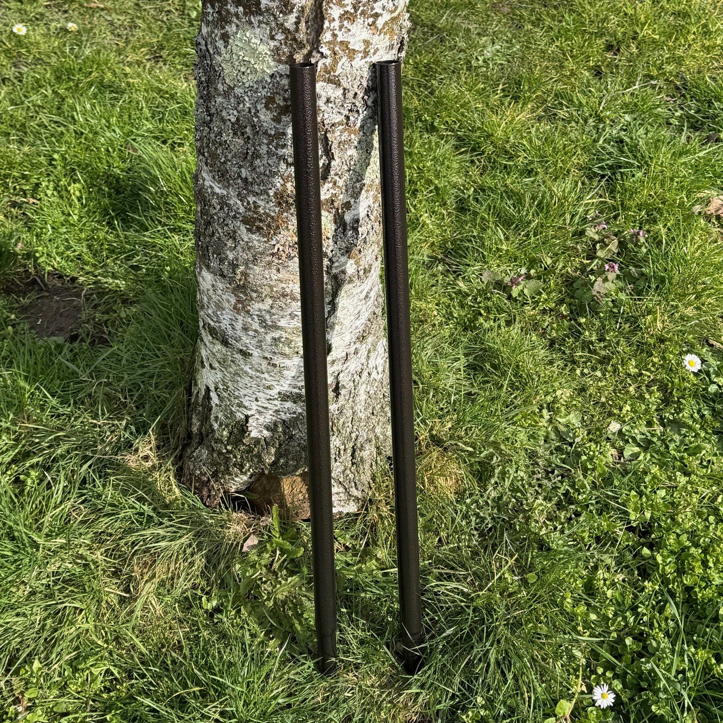 Metal Stand Pole for Bird Feeding Stations (Set of 2)