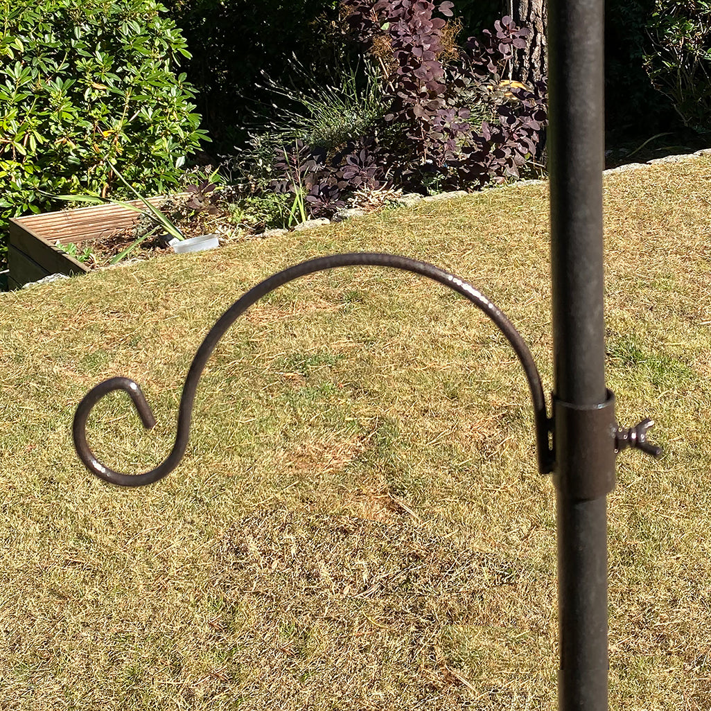 Bird Feeder Hanging Bracket Hook for Bird Feeding Stations (Set of 2)