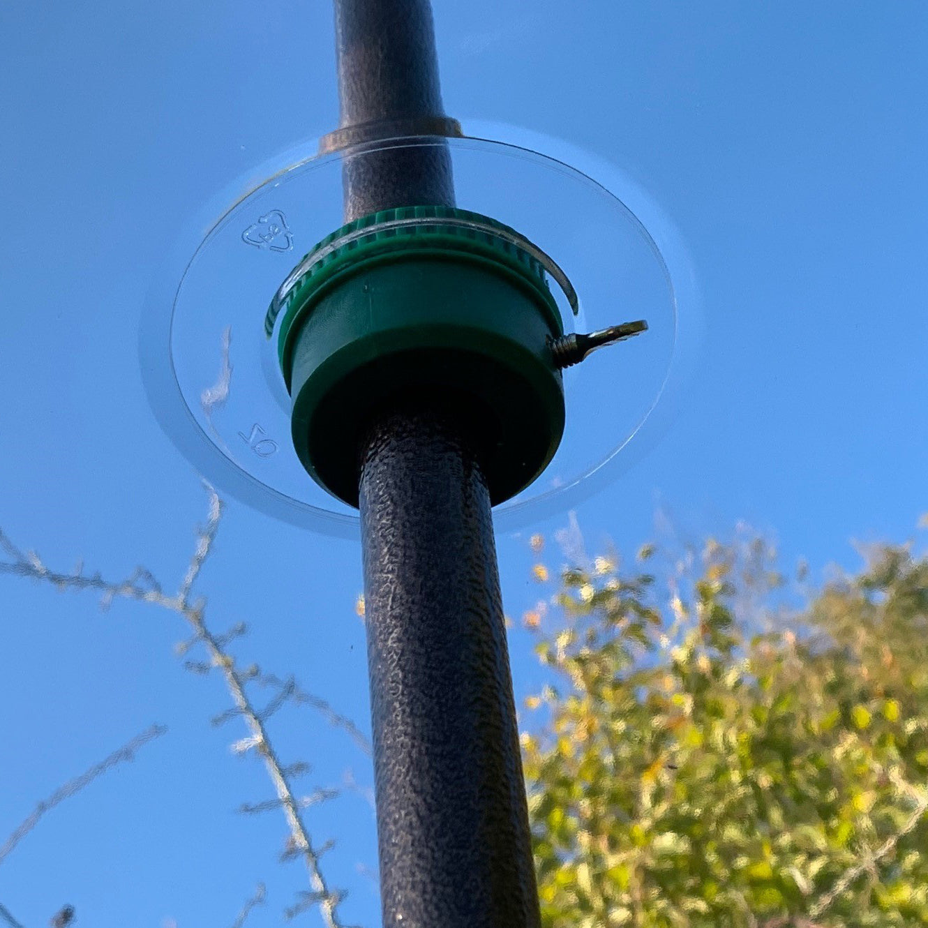 Squirrel Proof Baffle Protection for Wild Bird Feeders