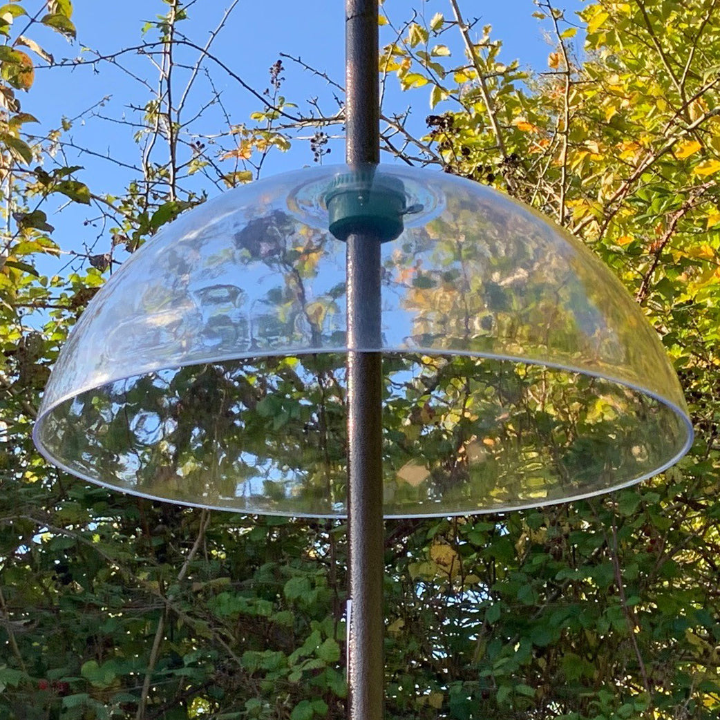 Squirrel Proof Baffle Protection for Wild Bird Feeders