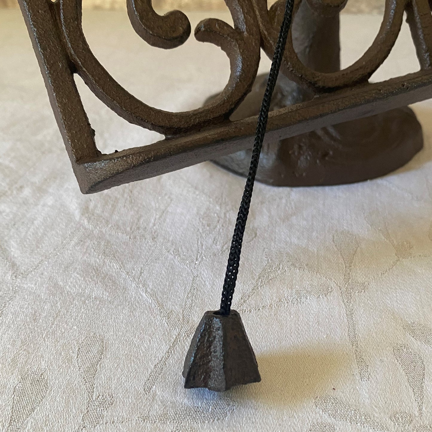 String and Weight for Cookbook Stand