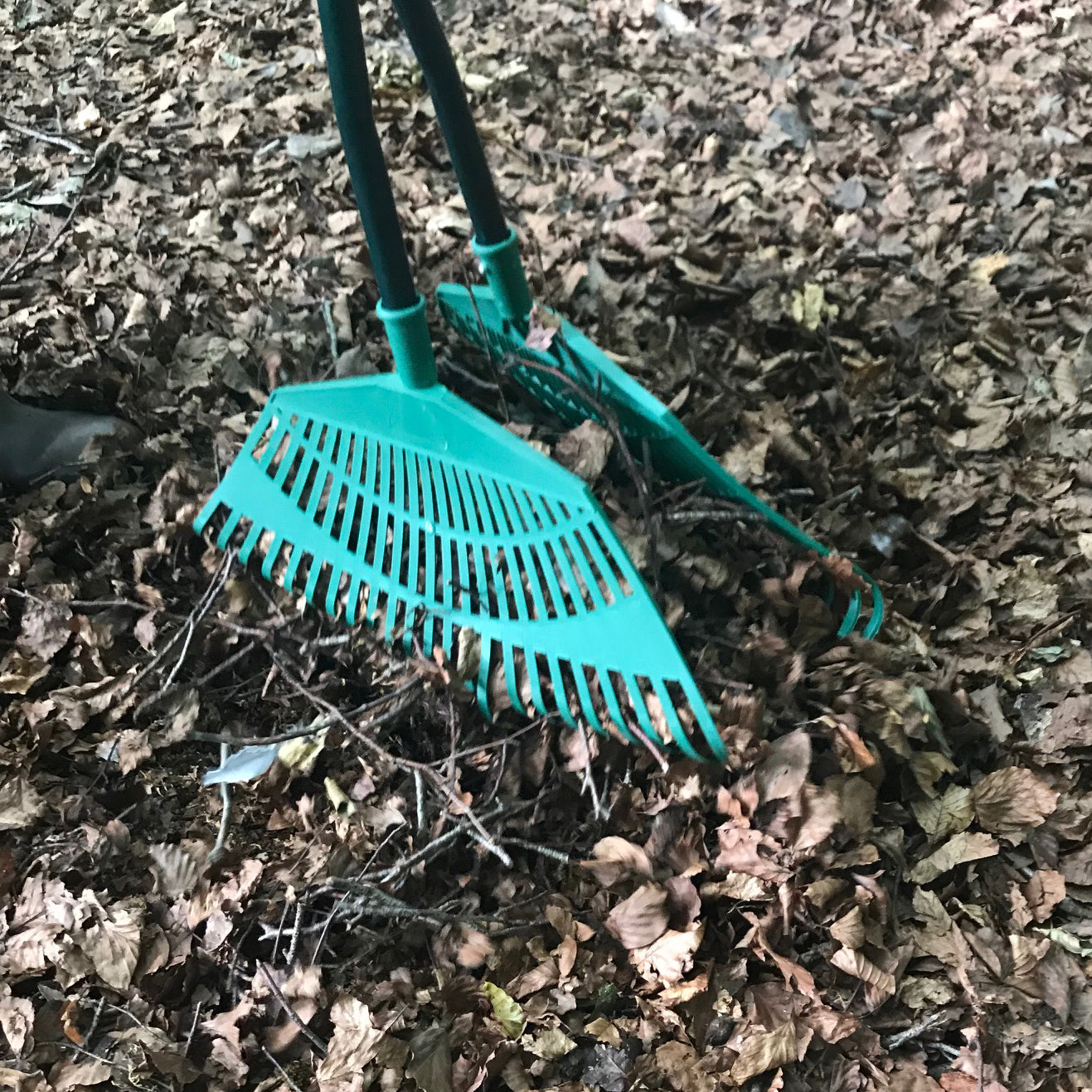 Long Handled Leaf Collecting Grabs
