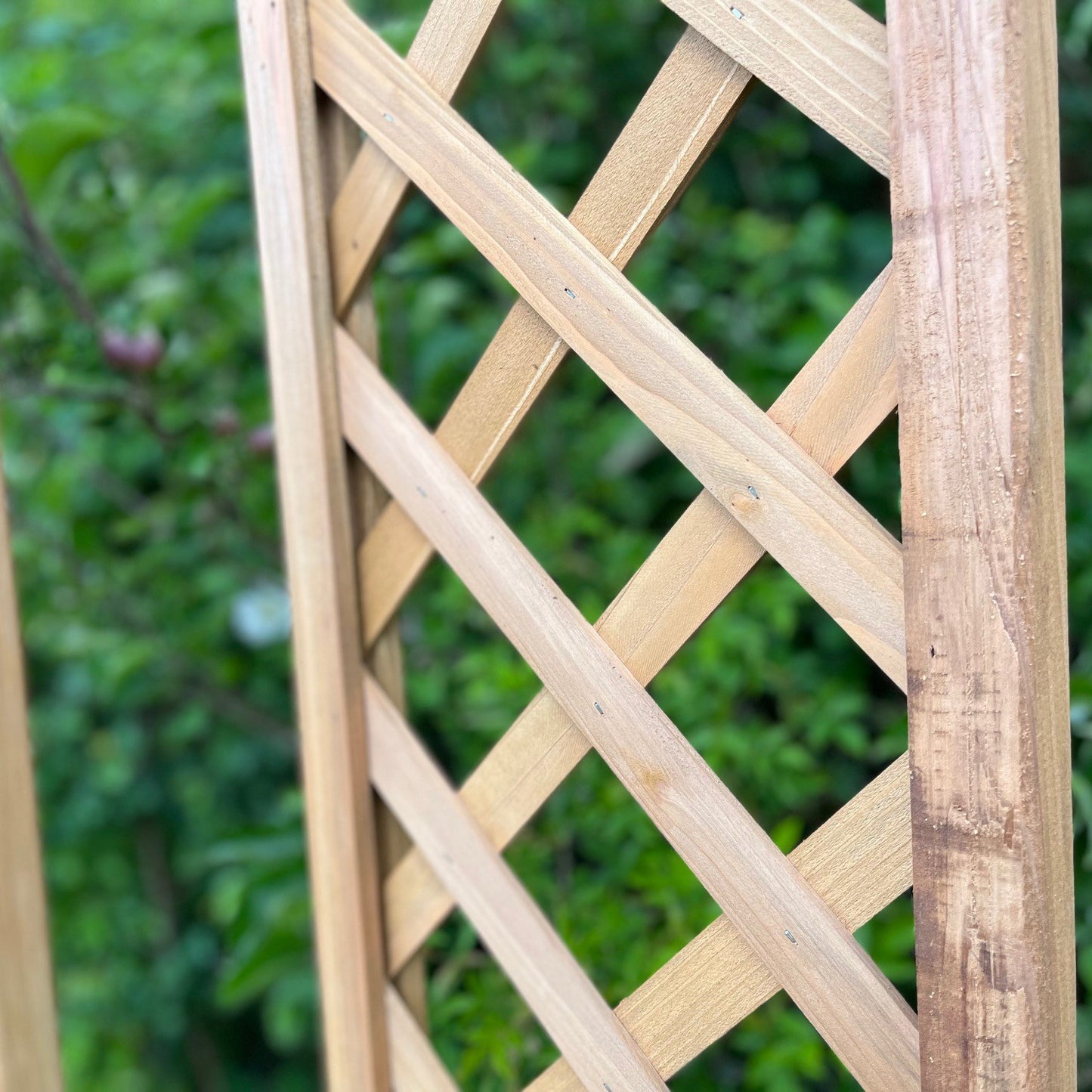 Wooden Framed Trellis Panels Fence Toppers (180cm x 30cm) - Pack of 5