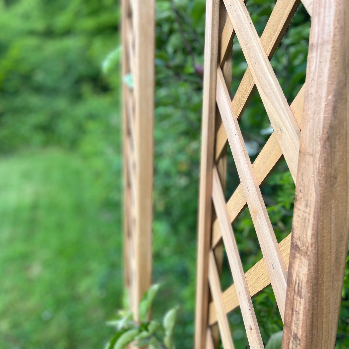 Wooden Framed Trellis Panels Fence Toppers (180cm x 30cm) - Pack of 5
