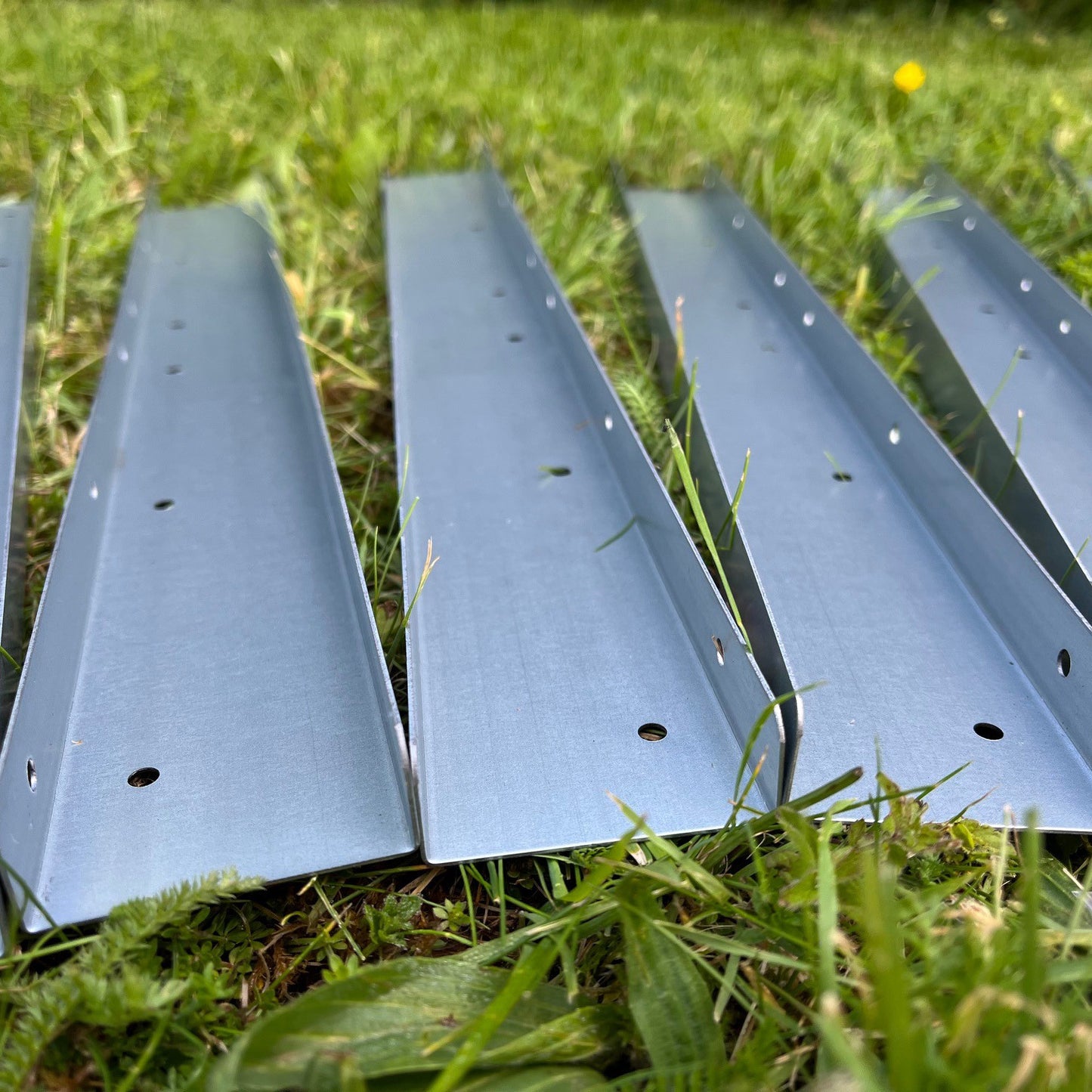 50cm Fence Trellis Topper Bracket Height Extension Arms Pack - 5 Pairs