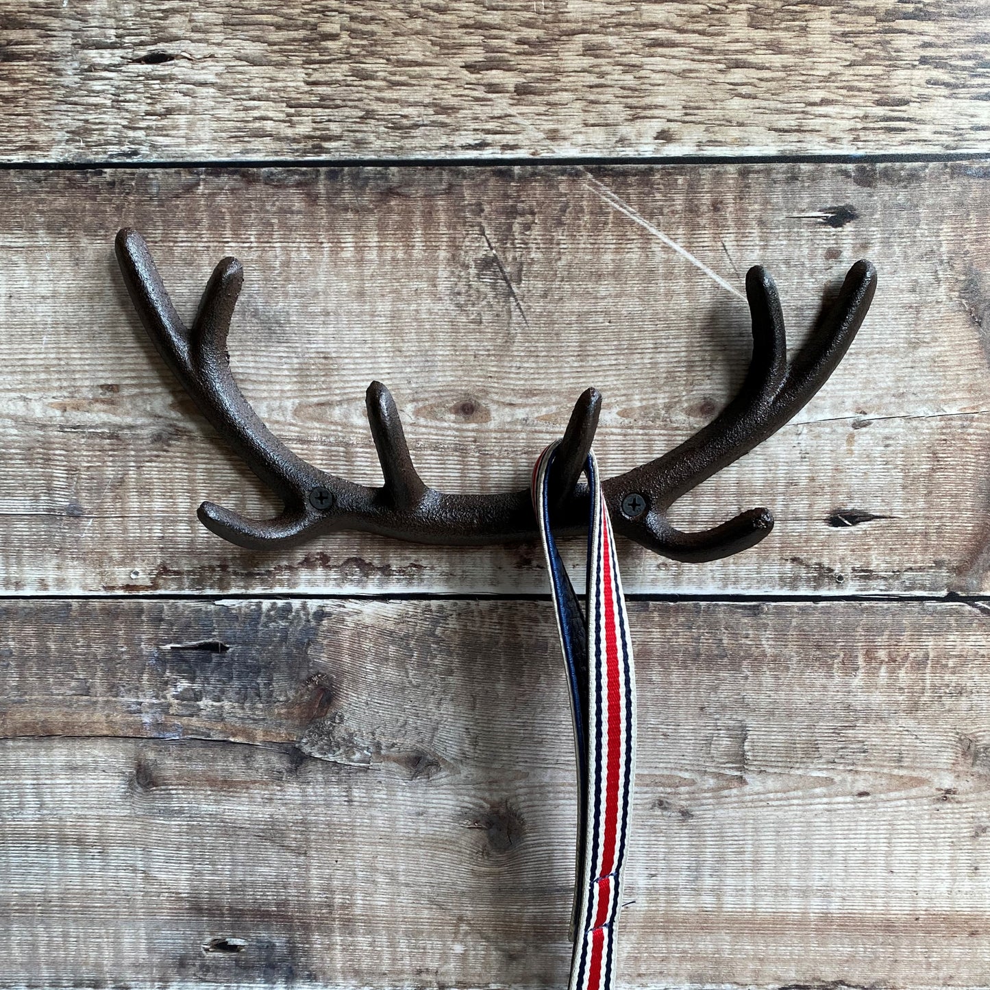 Cast Iron Antler Wall Hook Rack