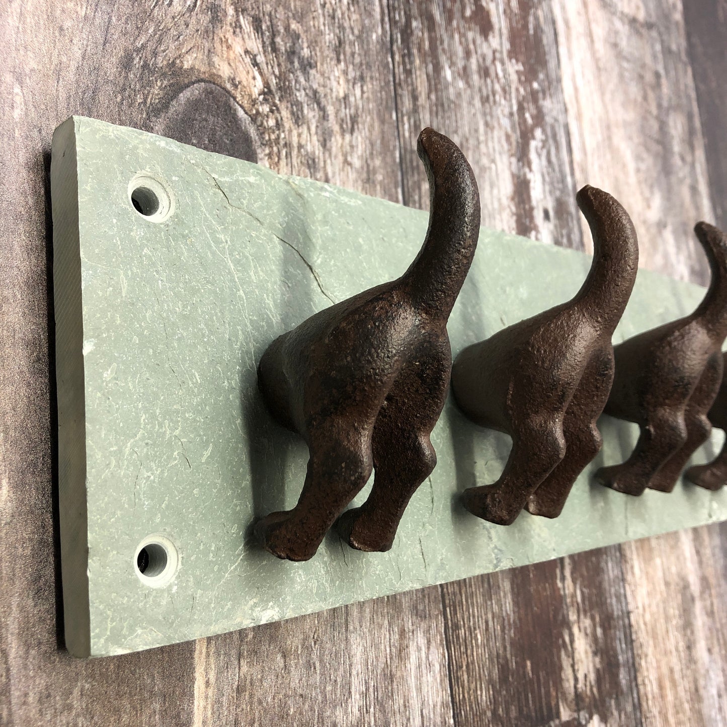 Single Hook for Cast Iron and Slate Dog Tail Wall Hooks