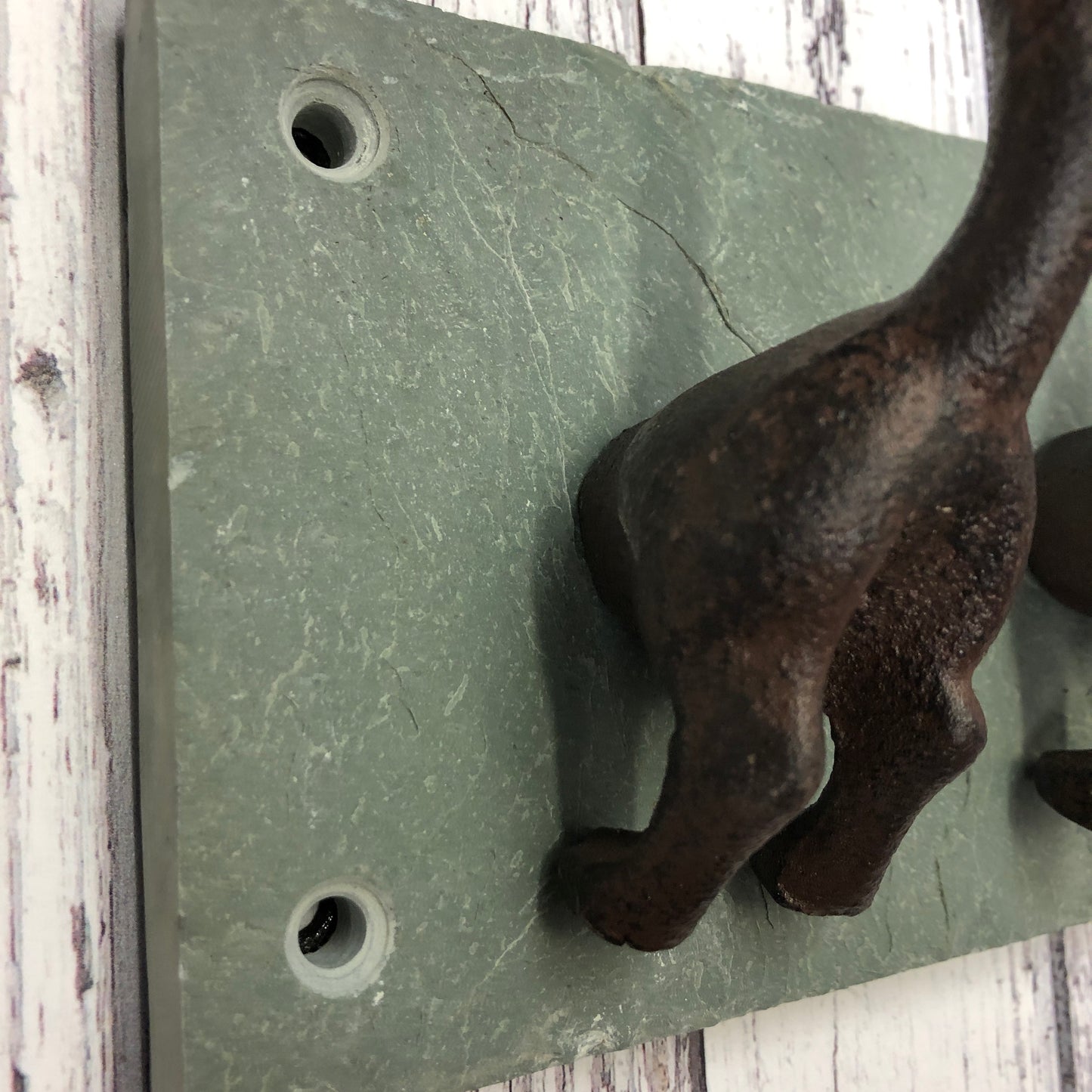 Single Hook for Cast Iron and Slate Dog Tail Wall Hooks