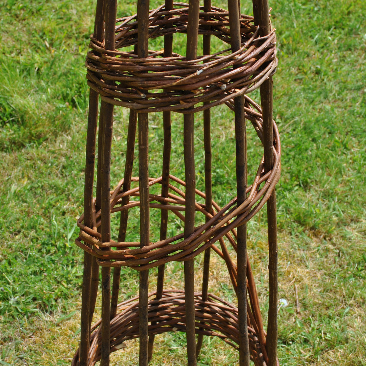 Spiral Willow Garden Obelisk (1.2m)