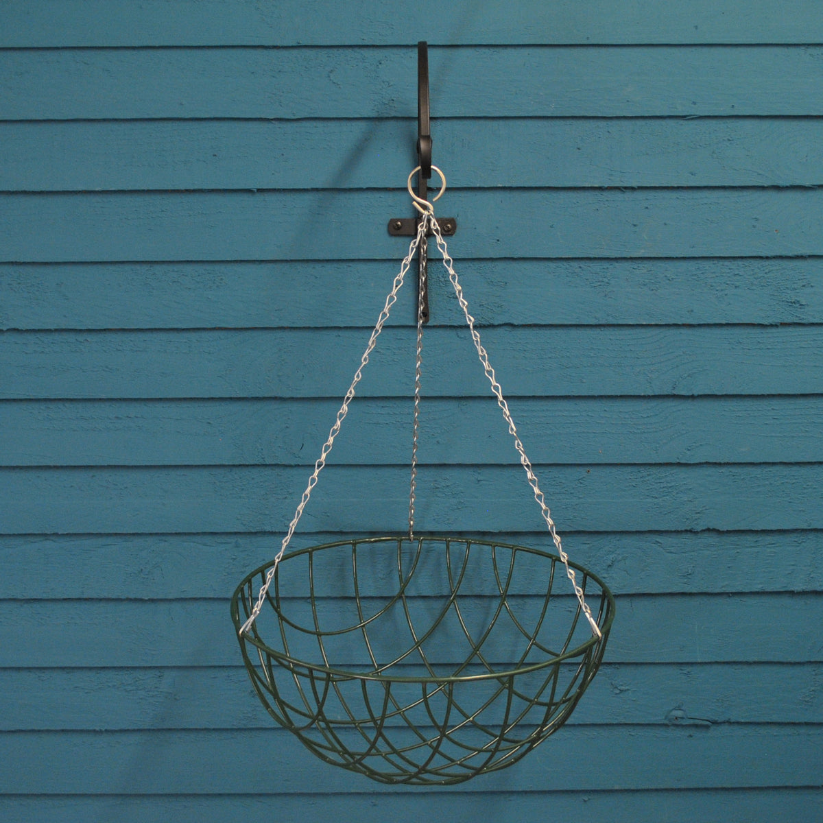 Metal Round Hanging Basket Hooks (30cm) Set of 2