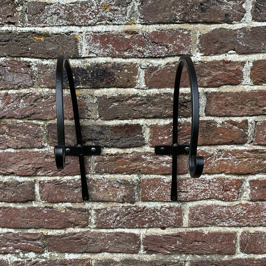 Metal Round Hanging Basket Hooks (30cm) Set of 4