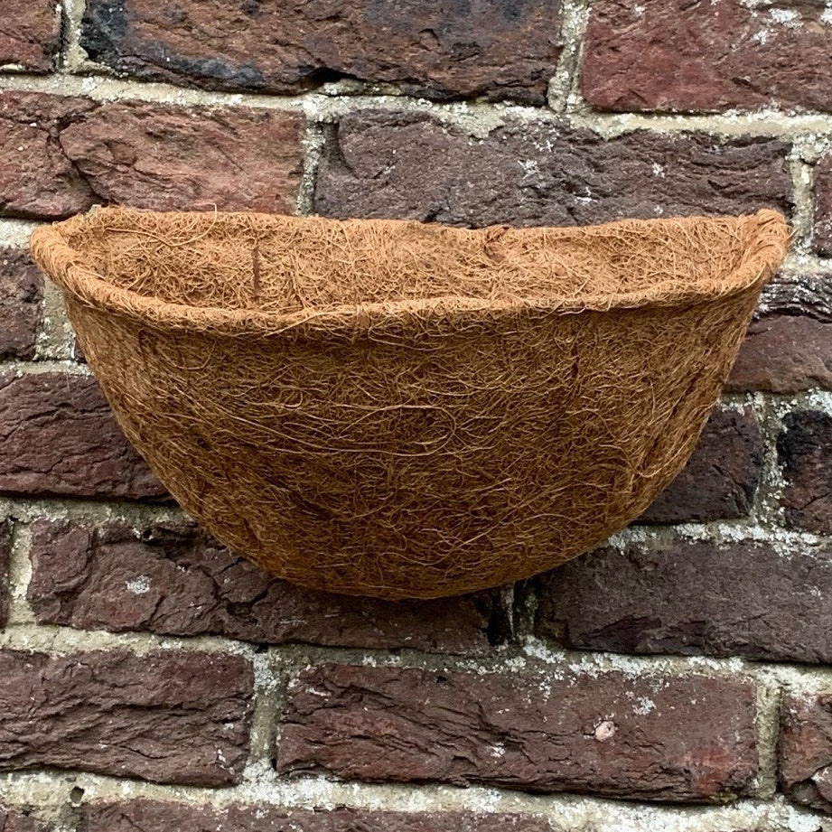 Pack of 2 Coco Wall Basket Planter Liner (30cm)