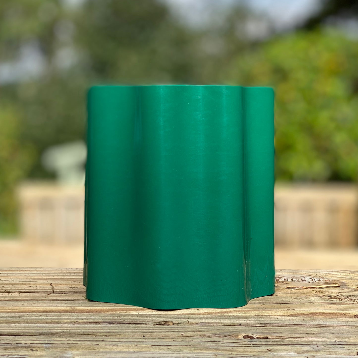 Set of 5 Green Plastic Garden Lawn Edging (9m x 15cm Roll)