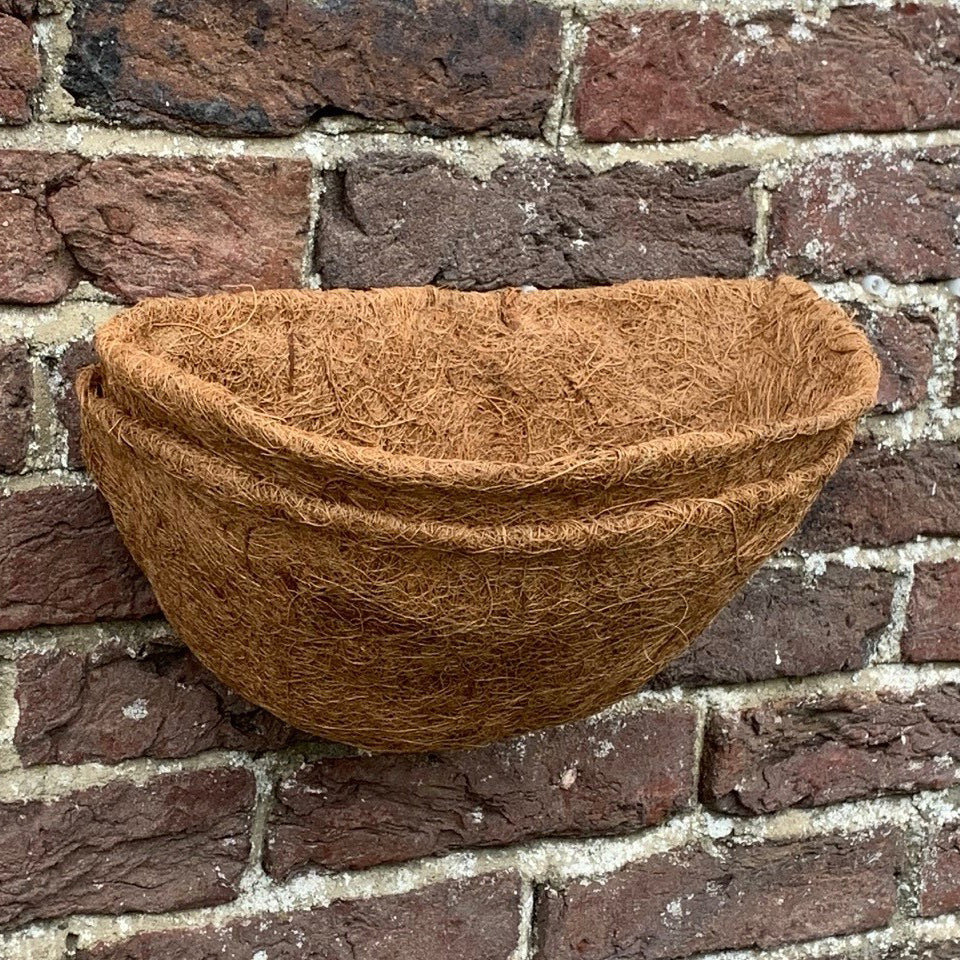 Pack of 5 Coco Wall Basket Planter Liner (30cm)