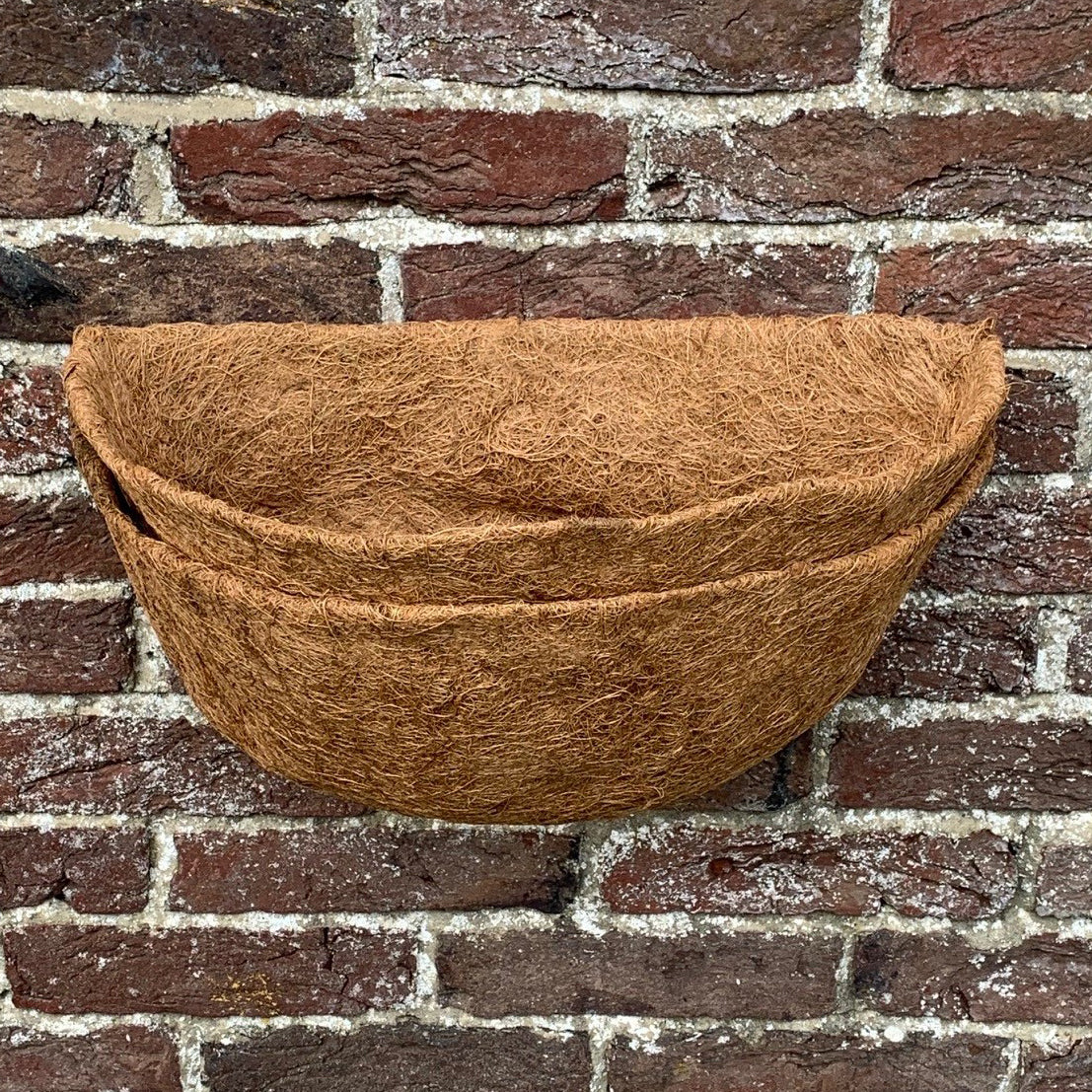 Pack of 2 Coco Wall Basket Planter Liner (40cm)