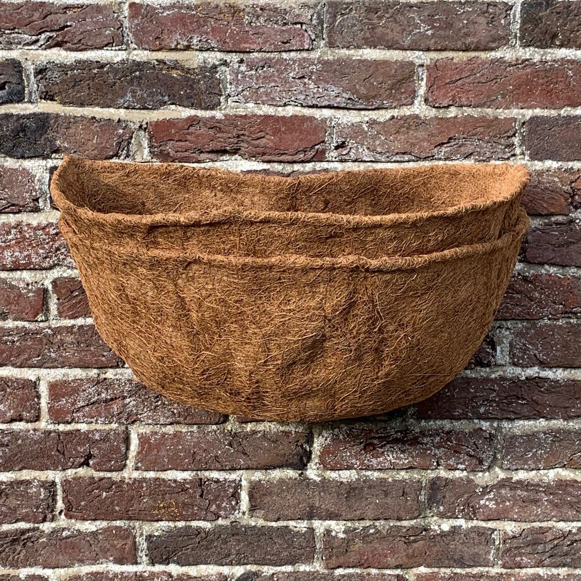 Pack of 2 Coco Wall Basket Planter Liner (50cm)