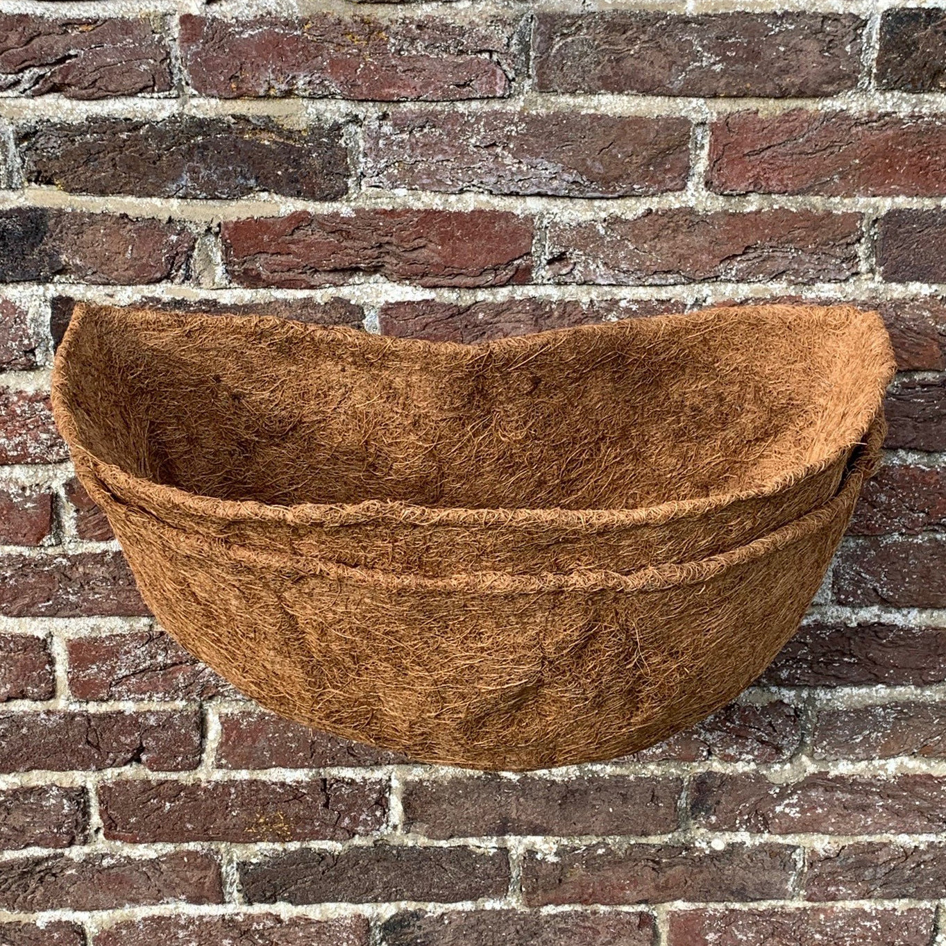 Pack of 2 Coco Wall Basket Planter Liner (50cm)