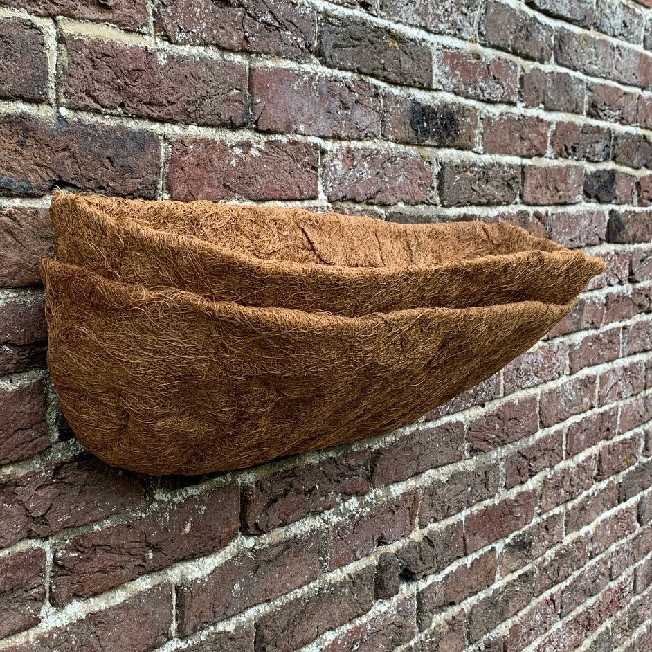 Pack of 2 Extra Deep Coco Wall Trough Planter Liner (60cm)
