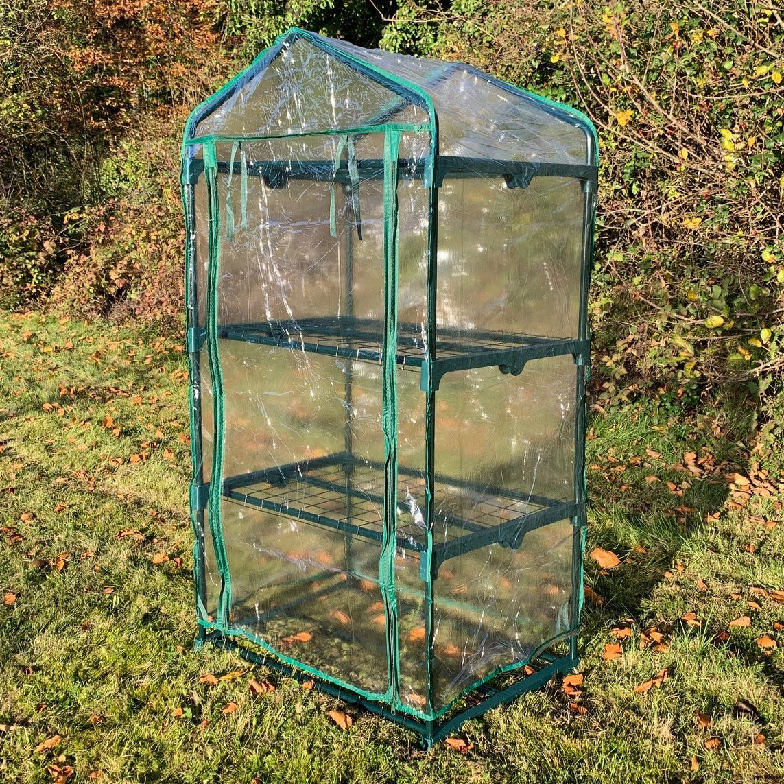 3 Tier Mini Greenhouse Clear View Replacement Cover