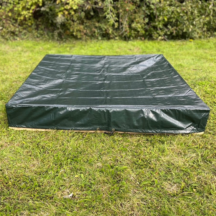 Cover for Wooden Raised Vegetable Bed in Green (125cm x 15cm)